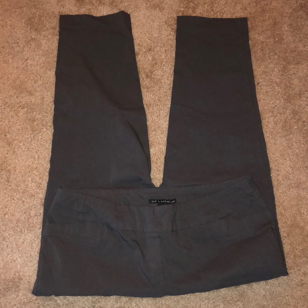 Dark Gray plus size dress pants